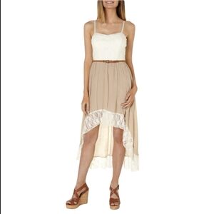 High Low Lace Dress